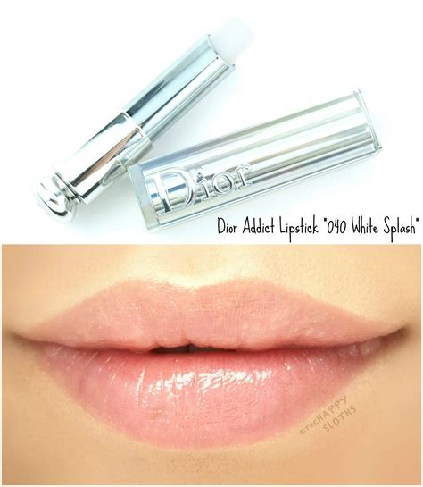 dior white splash lipstick|dior lipstick.